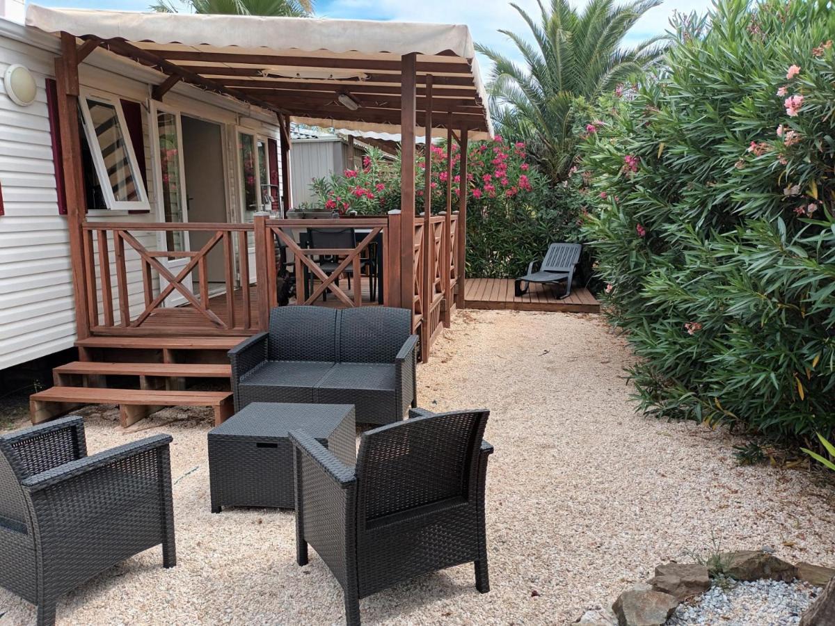 Camping Le Clos Du Thym Аржеле-сюр-Мер Екстериор снимка