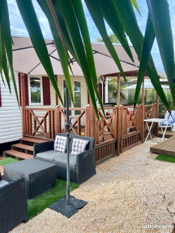 Camping Le Clos Du Thym Аржеле-сюр-Мер Екстериор снимка